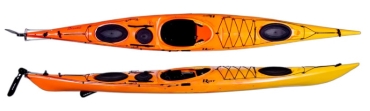 Riot Brittany 16.5 with Rudder Sea Kayak